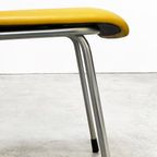 Vintage Gispen 1231 Stoelen, Opnieuw Bekleed Met Leer. thumbnail 3