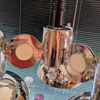 Mooie Vintage Chrome Space Age Hanglamp Van "Massive" Jaren 70S thumbnail 20