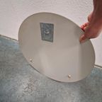 Jaren 70 Vintage Spiegel Ronde Spiegel Rookglas thumbnail 7