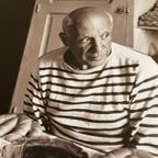 Robert Doisneau After (1912-1944), Les Pains De Picasso, Vallauris,1952 thumbnail 7