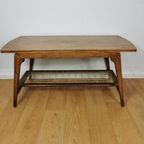 Vintage Mid-Century Deens Design Salontafel In Teak Tafeltje thumbnail 4