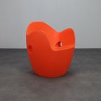 Set Of 2 Armchairs “o-nest” By Tord Boontje For Moroso, 2006 Orange thumbnail 3