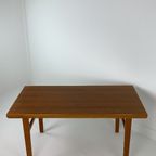 Scandinavisch Vintage Teak Fineren Koffietafel Salontafel thumbnail 7