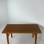 Scandinavisch Vintage Teak Fineren Koffietafel Salontafel thumbnail 6