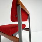 Set Van 4 Pali Eetkamerstoelen Van Louis Van Teeffelen, 1960 thumbnail 12