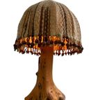 Vintage Houten Tafellamp / Verlichting thumbnail 9