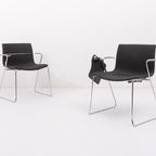 Set Of 4 ‘catifa’ Chairs / Eetkamerstoelen By Lievore Altherr Molina For Arper thumbnail 5