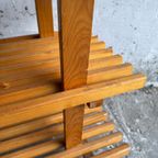 Rustic Wooden Shelving Unit thumbnail 2