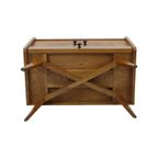 Prachtige Vintage Kast Dambordpatroon Scandinavisch Design thumbnail 11