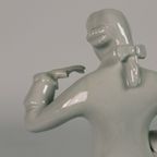 Royal Dux Bohemia - Porselein - Beeld Van Een Gentleman - 1940'S thumbnail 5