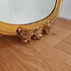 Vintage Goudkleurige Regency Rococo Barok Spiegel Schouwspiegel 406 thumbnail 11