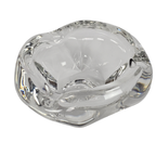 Kristalunie Maastricht - Max Verboeket - Transparant Dubbelwandige Vaas - 1960´s thumbnail 8