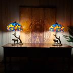 Klassieke Handgemaakte Tafellampen Met Sierlijke Lampenvoet Dragonfly thumbnail 3