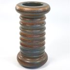 Vintage Vaasje Ribbels Bruin thumbnail 2