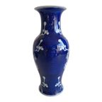 Chinees Blauw Met Wit Prunus Decor Vaas thumbnail 3