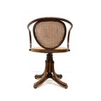 Zeldzame Vintage Model 5501 Bureaustoel Van Thonet Voor Zpm Radomsko thumbnail 6