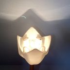 Nederlands Witte Tulp Lamp Van Bonydesign (Niet Gesigneerd), Tafellamp, Bureaulamp thumbnail 10