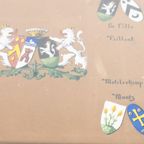 Heraldiek - Familiewapens - Hogermaard Van Tets - Heeneman Van Wolfswinkel - De Tille Vaillant - thumbnail 4