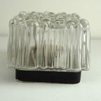 Vintage Jaren ’70 Plafonniere/ Design Wandlamp Met Bubbelglas thumbnail 6