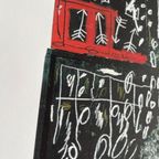 Jean Michel Basquiat (1960-1988), Untitled (black Tar And Feathers), 1982 thumbnail 6