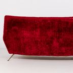 Italian Mid-Century Modern Curved Sofa / Bank / 3-Zitsbank By Gigi Radice For Minotti, 1960’S thumbnail 9