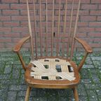 Retro Armfauteuil Met Kussens Opknapper thumbnail 6