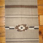 Vintage Turkish Kilim Rug * Usak Region Turkey * Woven Wool thumbnail 5