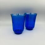Set Arcoroc Electric Blue Swirl Glazen 2 Stuks thumbnail 4