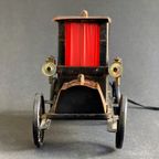 Vintage Old Timer Ferrari Auto Tafellamp / Bedlamp, Enea Ferrari Voor Otf thumbnail 6