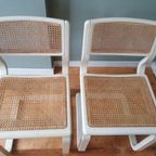 Set Van 2 Lübke Sledestoelen – Cane / Webbing thumbnail 15