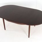 Palissander Ovalen Verlengbare Eettafel Tafel 'trespring' Vintage thumbnail 18