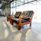 Set Van 2 Vintage Armchairs / Eenzitten / Fauteuils thumbnail 3