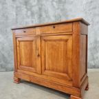 Antieke Kast Commode 19E Eeuws Kersenhout 113X140 Cm thumbnail 4