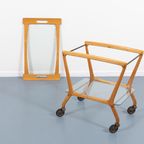 Italian Mid-century Serving Trolley/bar Cart By Ico Parisi For Angelo de Baggis 1950’s thumbnail 3