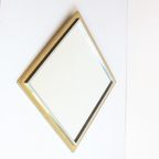 Belgo Chrome Diagonal Hanging Mirror, 1970S. thumbnail 15