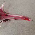 Vintage, Murano Glazen Schaal, Fruitschaal Serveerschaal Gekleurd Glas thumbnail 5