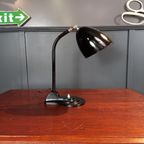 Zwarte Antieke Hala Bureaulamp Model 556 thumbnail 3