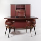 1950’S Cabinet / Vitrinekast / Dressoir / Buffetkast From Anonima Castelli, Italy thumbnail 12