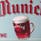 Reclamebord "munich" Uit 1952. thumbnail 7