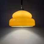 Mid Century Space Age Hanglamp - Vintage Beige Light Fixture thumbnail 6