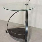 Vintage Postmodern Bijzettafel Trolley thumbnail 9
