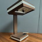 Brown Desk Lamp 1970S By Polamp thumbnail 3