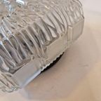 60's Glazen Vintage Plaffoniere Plafond Lamp Hanglamp thumbnail 7