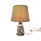 Oude Chinees Porseleinen Tafellamp thumbnail 5