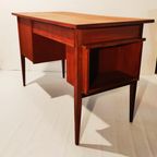 Mid Century Danish Modern Teak Desk, 1960. thumbnail 5