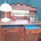 Art Deco Kastje Eiken Dressoir Commode Wastafelkastje thumbnail 7