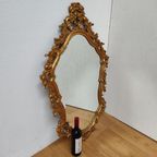 Vintage Barok Brocante Rococo Spiegel Schouwspiegel Facet 13 thumbnail 6