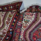 Set Van 2 Sumak Kilim Tapijten thumbnail 4