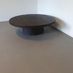 Beautiful Composite, Resin Stone Look Brutalist Coffee Table thumbnail 11