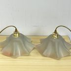 Brocante Parasol Lampje Antiek Hanglamp thumbnail 8